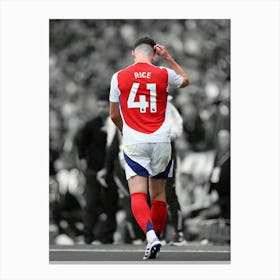 Declan Rice Of Arsenal Canvas Print