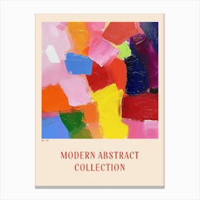 Modern Abstract Collection Poster 9 Canvas Print