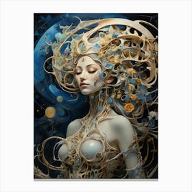 Ethereal Woman Canvas Print