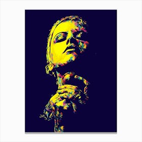 Dolores O'Riordan The Cranberries 3 Canvas Print