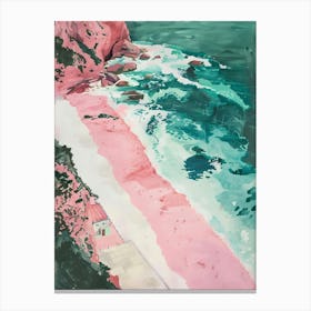 Pink Beach 9 Canvas Print