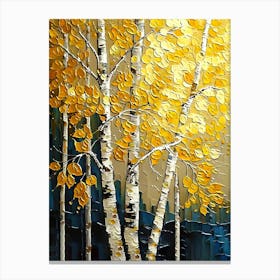 Birch Trees Canvas Print