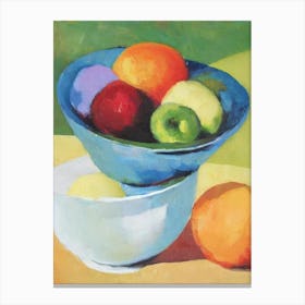 Tangelo Bowl Of fruit Canvas Print