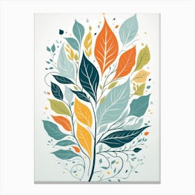 Abstract Tree Canvas Print