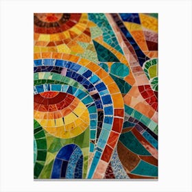 Mosaic Art 5 Canvas Print