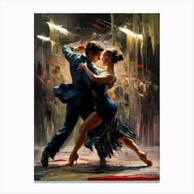 Tango Dancers 1 Canvas Print