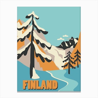 Finland Canvas Print