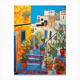 Bari Italy 2 Fauvist Painting Canvas Print