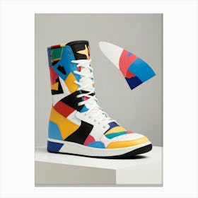 High Top Sneakers 1 Canvas Print