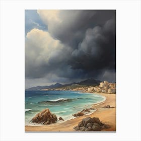Stormy Sea.17 Canvas Print