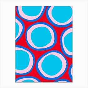 Abstract Circles 3 Canvas Print