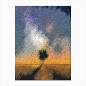 Tree and The Sky Canvas Print