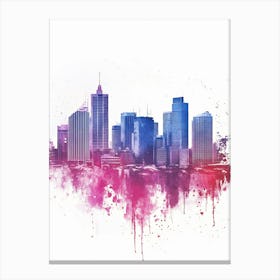 Sydney Skyline Canvas Art Canvas Print