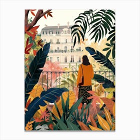 In The Garden Palace Of Versailles Garden France 2 Canvas Print