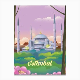 Istanbul Mosque Canvas Print