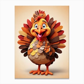 Thanksgiving Turkey 1 Canvas Print