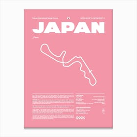 F1 Race Track Japan Formula 1 Racing Track F1 Merch Formula One F1 Poster Formula 1 Poster F1 Canvas Print