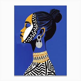 African Woman Canvas Print 14 Canvas Print