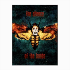Silence Lambs with title Canvas Print