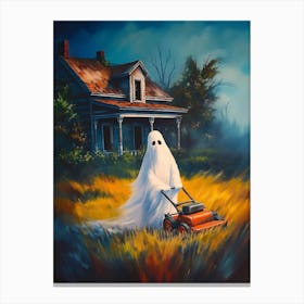 Ghost In The Grass 3 Canvas Print