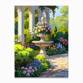 Garden In Bloom Canvas Print