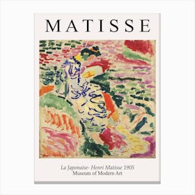 Henri Matisse 1 Canvas Print