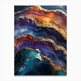 Stunning Whimsical Marble 15 Canvas Print