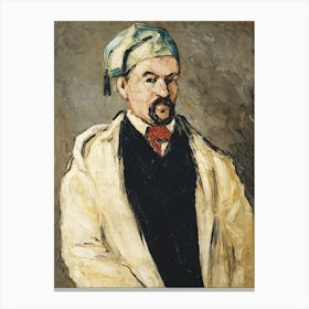 Antoine Dominique Sauveur Aubert, The Artist S Uncle, Paul Cézanne Canvas Print