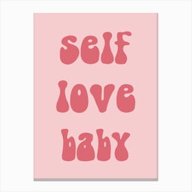 selflovebaby Canvas Print