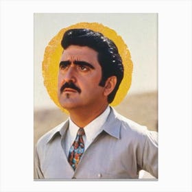 Alfred Molina Retro Collage Movies Canvas Print