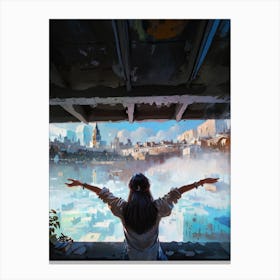 Cityscape 1 Canvas Print