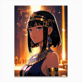 Cleopatra Portrait Artwork 8 Canvas Print