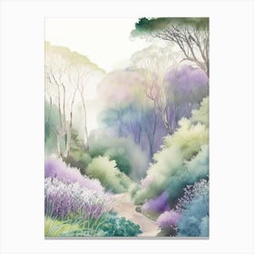 Adelaide Hills  Mount Lofty Botanic Garden, 2, Australia Pastel Watercolour Canvas Print