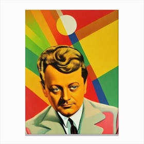 Emil Jannings Colourful Pop Movies Art Movies Canvas Print