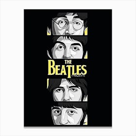 the Beatles band music Canvas Print