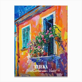 Mediterranean Views Rijeka 3 Canvas Print