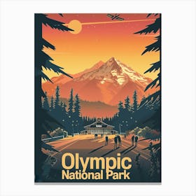 Olympic National Park 1 Canvas Print