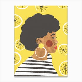 Lemon Canvas Print