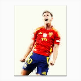 Dani Olmo Spain Canvas Print