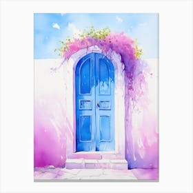 Blue Door 9 Canvas Print