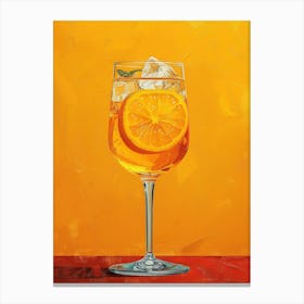 Aperol Spritz Art Print 391 Canvas Print