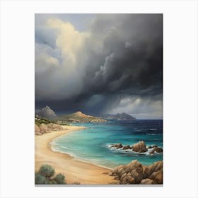 Stormy Sea.11 Canvas Print