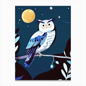 Luxmango Night Owl Canvas Print