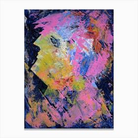 Abstract By Person Canvas Print