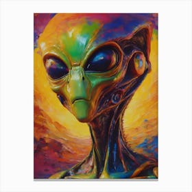 Alien 18 Canvas Print