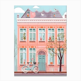 House In The City Canvas Print