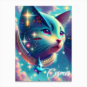 Cosmos Cat Canvas Print