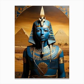 Pharaoh Of Egypt Canvas Print