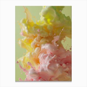 Splash Of Color Canvas Print