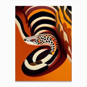 Milk Snake Vibrant Canvas Print
